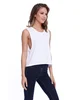 StarTee Ladies' Muscle Crop T-Shirt