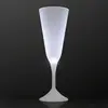 Still White Light Champagne Glass