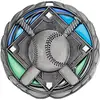 Stock Color Medals: Baseball