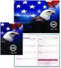 Personalized Patriotic Weekly Planner - 7 x 10, Full Color Vinyl Cover