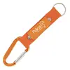 Strap Happy Keychain - Laser Engraved Key Tag with Carabiner