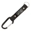 Strap Happy Keychain - Laser Engraved Key Tag with Carabiner