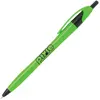 Stratus Pen w/ Bright Contoured Barrel & Black Trim (Black Ink)