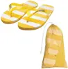 Promotional Striped Adult Flip Flop