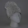 Stylish Acrylic Reflective Beanie