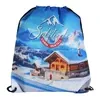 Sublimated Non-Woven Drawstring Backpack