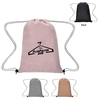 Suede Drawstring Bag