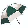 Super-Oversized Vented Checkerboard Golf Umbrella