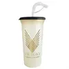 Personalized Glitter Sport Sipper Cup - 32oz
