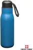 Promotional 16oz Swiss Force Montreux Bottle - Stainless Steel with Carrying Loop