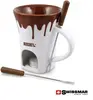 Swissmar® 4pc Nostalgia Chocolate Fondue Set