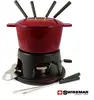 11pc Swissmar Cast Iron Fondue Set for Versatile Cooking