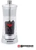 Swissmar Clear Acrylic Pepper/Salt Mill - Premium Quality