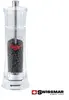 Swissmar Clear Acrylic Pepper/Salt Mill - Premium Quality