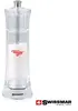 Swissmar Clear Acrylic Pepper/Salt Mill - Premium Quality