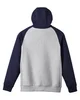 Team 365 Unisex Zone HydroSport Heavyweight Colorblock Hooded Sweatshirt