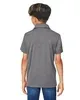 Team 365 Youth Zone Sonic Heather Performance Polo