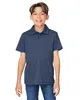 Team 365 Youth Zone Sonic Heather Performance Polo