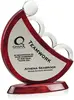 Rosewood Teamwork Achievement Award with Custom Engraving