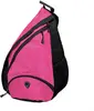 Customizable Tear Drop Sling Bag with Multiple Compartments