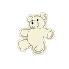 Teddy Bear-Shaped Sticker