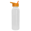 Custom Metalike Sports Bottle - 24oz with Flip Straw Lid