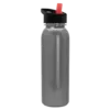 Custom Metalike Sports Bottle - 24oz with Flip Straw Lid