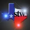 Texas State Shape Flashing Light Up Pin