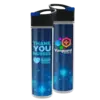 Chiller Insulated Bottle with Pop-Up Lid and Full-Color Paper Insert (16 oz.)