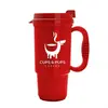 Custom Commuter Mug - 16 oz. with Thumb Slide Lid