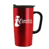 The Custom Logo Tumbler - 18 oz. Stainless Steel with Handle