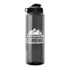 Personalized Guzzler - 32 oz. Transparent Bottle with Flip Lid