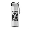 The Quench 32 oz. Transparent Sports Bottle with Quick Snap Lid
