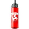 The QuenchMaster - 32 oz. Transparent Water Bottle with Flip Straw Lid
