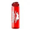 The Quench 32 - Personalized 32 oz. Transparent Water Bottle with USA Flip Lid