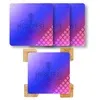 The Illusionist Lenticular Coaster: 4 Pc. Set in Bamboo Stand
