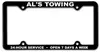 Customizable Heavy-Duty License Plate Frames for Effective Brand Promotion