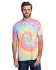 Tie-Dye Adult Burnout Festival T-Shirt