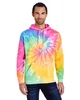 Tie-Dye Adult Tie-Dyed Pullover Hooded Sweatshirt