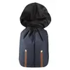 Top-Flapped Drawstring Backpack