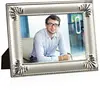 Custom Embellished Silver Torrent Photo Frame - Promotional