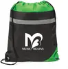 Customizable Non-Woven Reflective Drawstring Bag