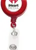 Custom Logo Round Badge Reel (Translucent)