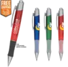 Personalized Translucent Gripper Pen with Free FedEx Ground Shipping