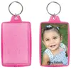 Translucent Sparkle Snap-In Keytag