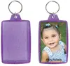 Translucent Sparkle Snap-In Keytag