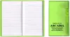 Personalized Translucent Vinyl Cover Tally Book with Flat Matching Pen