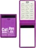 Custom Translucent Vinyl Memo Book - 30-Page Pad