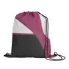 Tri-Color Drawcord Bag