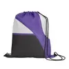 Tri-Color Drawcord Bag